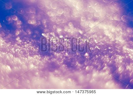 beautiful blue frost pattern for the background