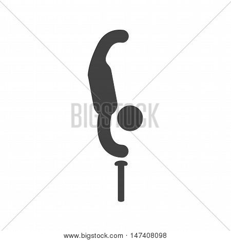 Circus, ringmaster, acrobat icon vector image. Can also be used for circus. Suitable for use on web apps, mobile apps and print media.