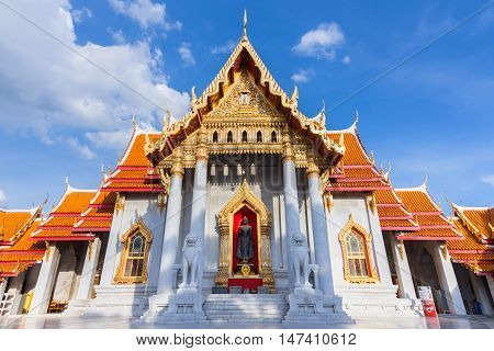 Marble Temple, Bangkok, Thailand