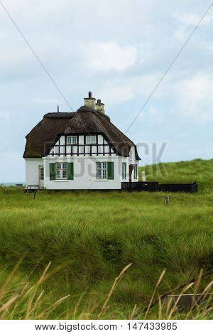 Villa White historical in Denmark with sea view
