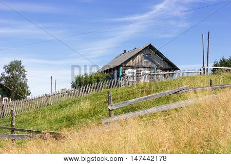 Rural Landscape At Summer