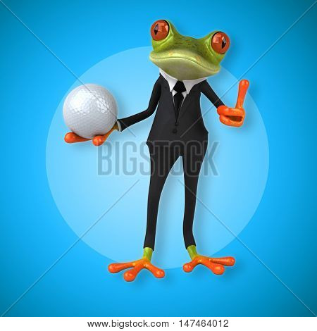 Fun frog