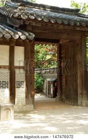 Unhyeongung Palace In Seoul Korea