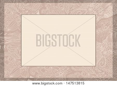 vector floral valentine wedding card invitation pink grey white intricate pattern beautiful cute bright accent
