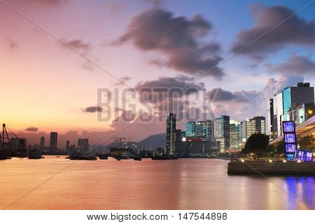 Kwun Tong Typhoon Shelter at Public Pier