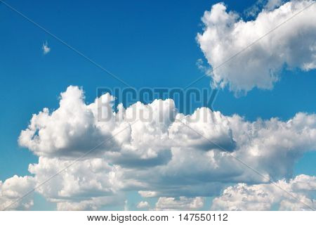 beautiful sunny cloud as part of the celestial landscape