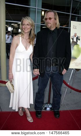 Helen Hunt and Matthew Carnahan at the Los Angeles premiere of 'The Thing About My Folks' held at the Arclight, Hollywood, USA on September 7, 2005.