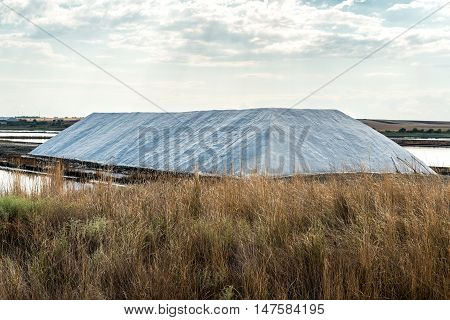 Salt Pile At Saltworks