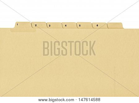 Vintage Looking File Folder