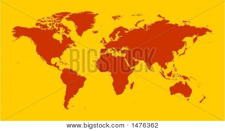 La terra su giallo