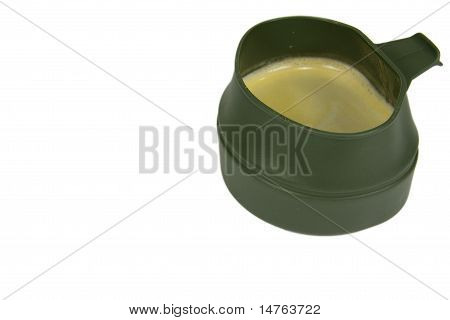 Tazza verde viaggi