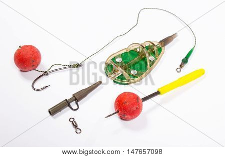 Carp Hook Boilies - Fishing Bait Close Up