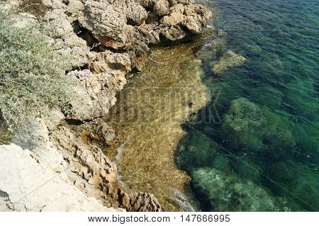 walks on the Mediterranean coast of Cyprus