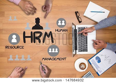Hrm Human Resource Management  Strategy Planning Working Hrm Man