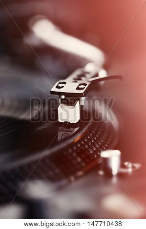 Professional Turntable Audio Vinyl Record Music Player