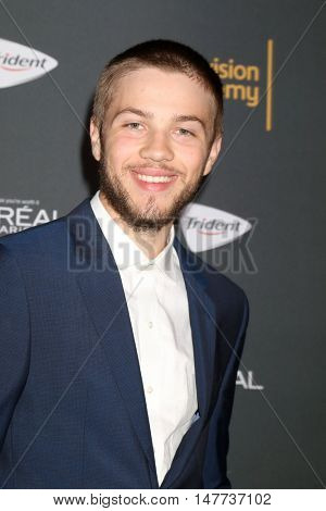 LOS ANGELES - SEP 16:  Connor Jessup at the TV Academy Performer Nominee Reception at the Pacific Design Center on September 16, 2016 in West Hollywood, CA