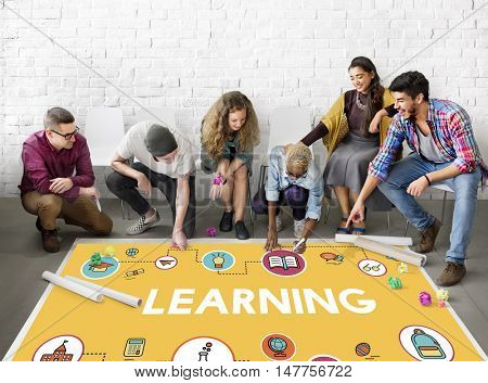Academic Knowledge Improvement Class Experiment Concept