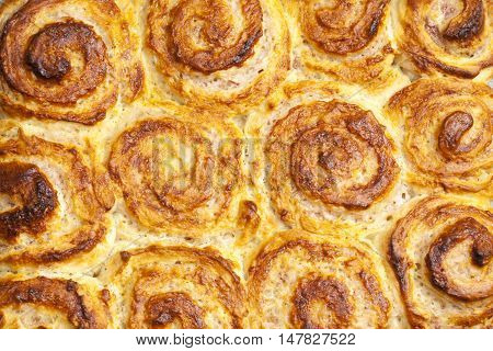 Tray Of Strawberry Quark Rolls