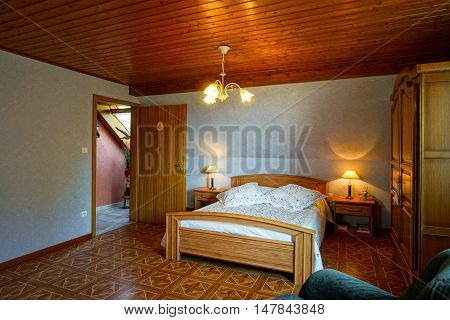 Countryside House Comfortable Interior In Alsacien Style