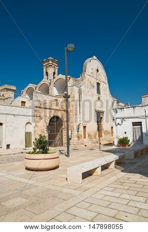 Church of Maddalena. Sammichele di Bari. Puglia. Italy.