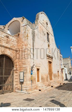 Church of Maddalena. Sammichele di Bari. Puglia. Italy.