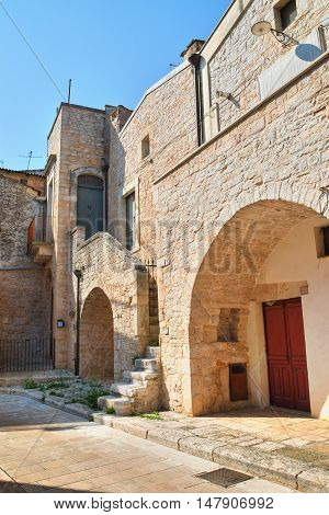 Alleyway. Sammichele di Bari. Puglia. Southern Italy.