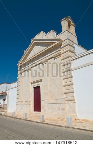 Church of St. Francesco. Sammichele di Bari. Puglia. Italy.