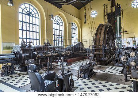 View To Machine Building Of  Mining Plant Sondershausen In Germany