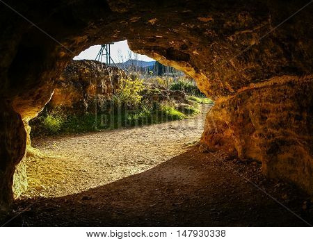Autumn Landscape   In Caravaca De La Crus, Spain