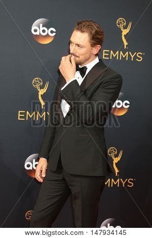 LOS ANGELES - SEP 18:  JJ Feild at the 2016 Primetime Emmy Awards - Arrivals at the Microsoft Theater on September 18, 2016 in Los Angeles, CA
