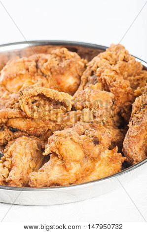 crispy delicious tastier home made fried chicken