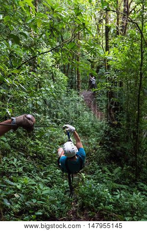Zip Line Canopy Tours In Costa Rica