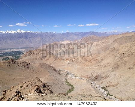 Khardungla Pass. The highest road in the World. Leh Ladakh India
