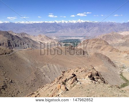 Khardungla Pass. The highest road in the World. Leh Ladakh India