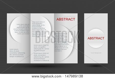 Strict simple design templates collection for banners, flyers, placards and posters. Vector