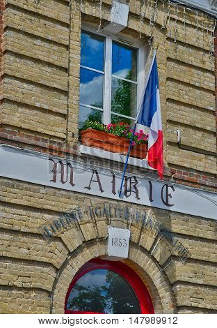Jumieges France - june 22 2016 : the city hall