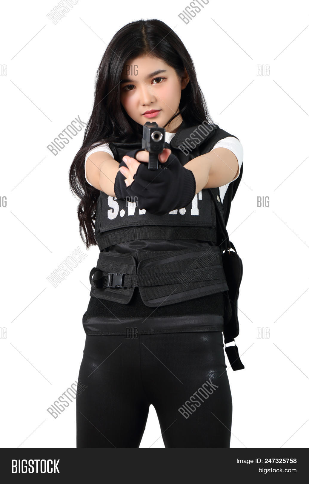 Woman Gun Image & Photo (Free Trial) | Bigstock