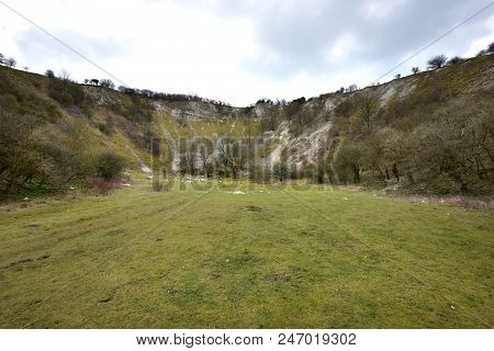 Disused Chalk Pit N The South Downs National Park