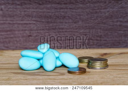 Concept In Business Casual Stacking Money For Success Or Savings, Investment And Accounting.