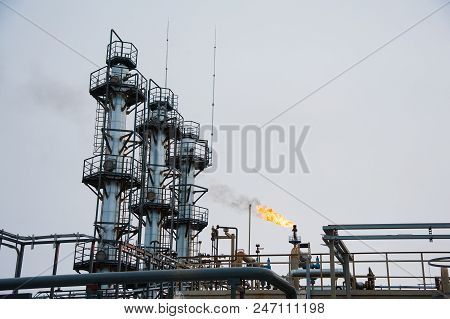 Oil And Gas Industry,refinery Factory