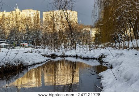 In The Winter Forest, The Winter River Runs.