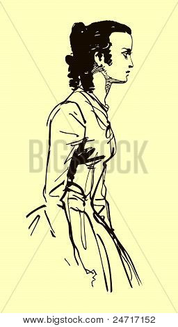 Senhora dos velhos tempos