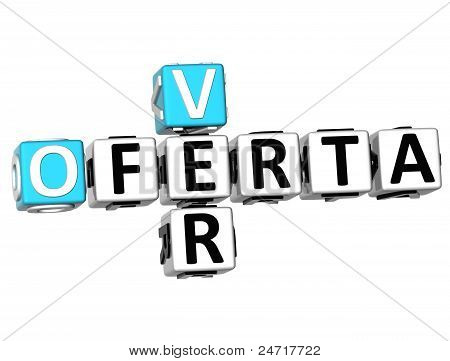 3D Ver Oferta cruciverba