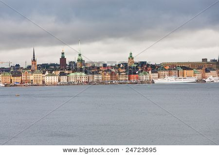 Udsigt over Gamla Stan, Stockholm