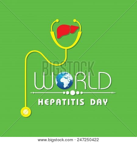 Vector Illustration Of World Hepatitis Day Stock Image And Symbols