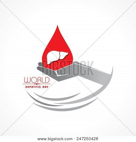Vector Illustration Of World Hepatitis Day Stock Image And Symbols