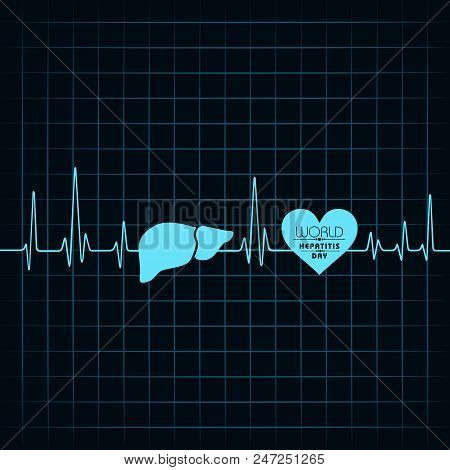 Vector Illustration Of World Hepatitis Day Stock Image And Symbols