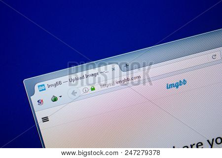 Ryazan, Russia - June 26, 2018: Homepage Of Ibb Website On The Display Of Pc. Url - Ibb.co