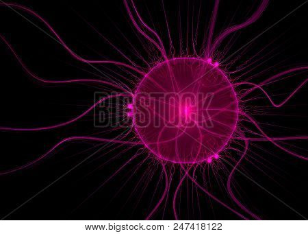 Fractal  Cilia Germ Cell - Fractal Art