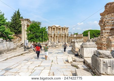 Celsus Library Of Ephesus Ancient City